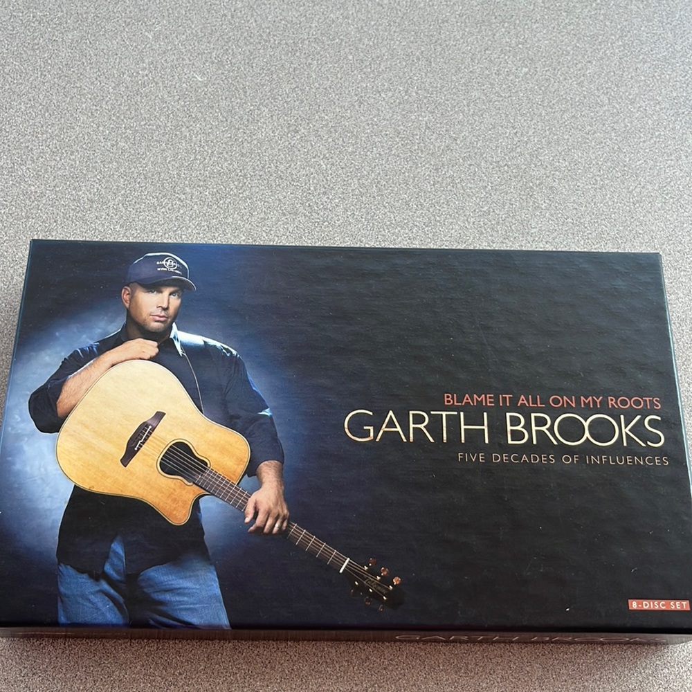 Garth Brooks “Blame All On My Roots” Five Decades of Influences 8-Disc Set